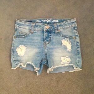Cat & Jack short super stretchy Jean shorts